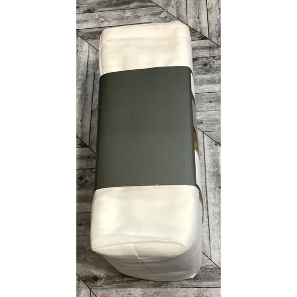 Threshold Wrinkle-Resistant Bedskirt Queen Size 15" Drop Machine Washable White - Picture 5 of 7